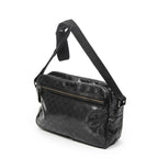 Gucci Front Pocket Messenger Black Inprint Canvas — view 2