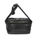 Gucci Front Pocket Messenger Black Inprint Canvas