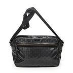 Gucci Front Pocket Messenger Black Inprint Canvas