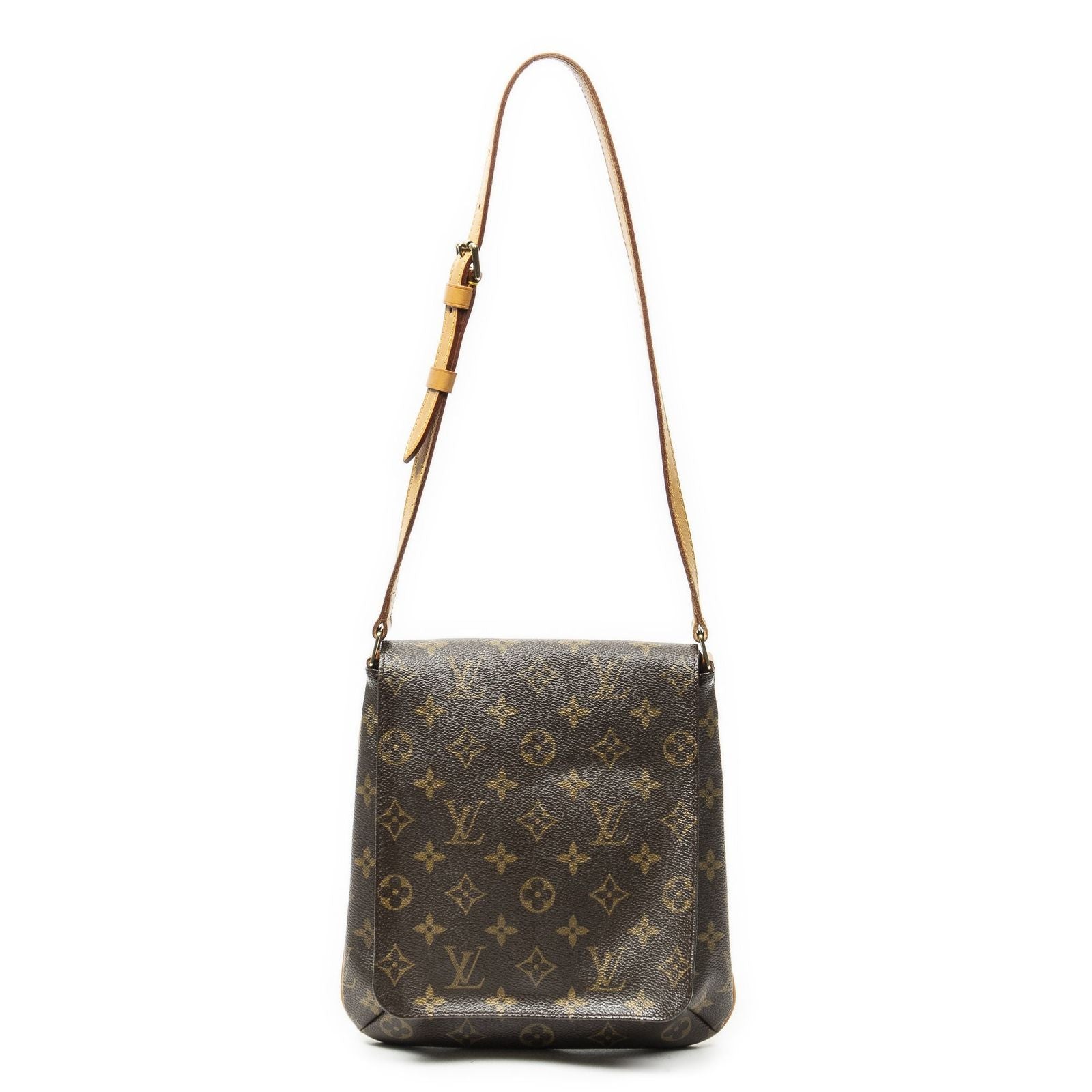 Louis Vuitton Musette Salsa Brown Monogram Canvas Shoulder
