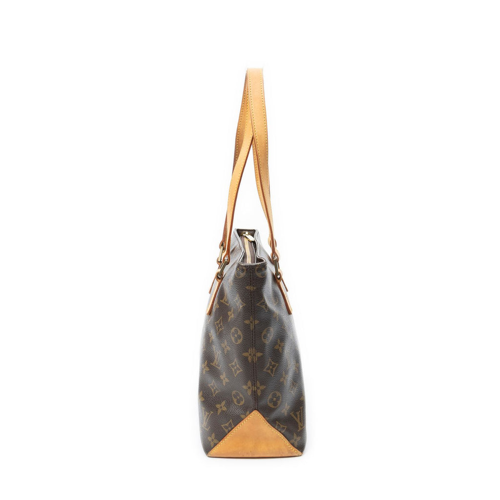 Louis Vuitton Cabas Piano Brown Monogram Canvas Tote — view 4