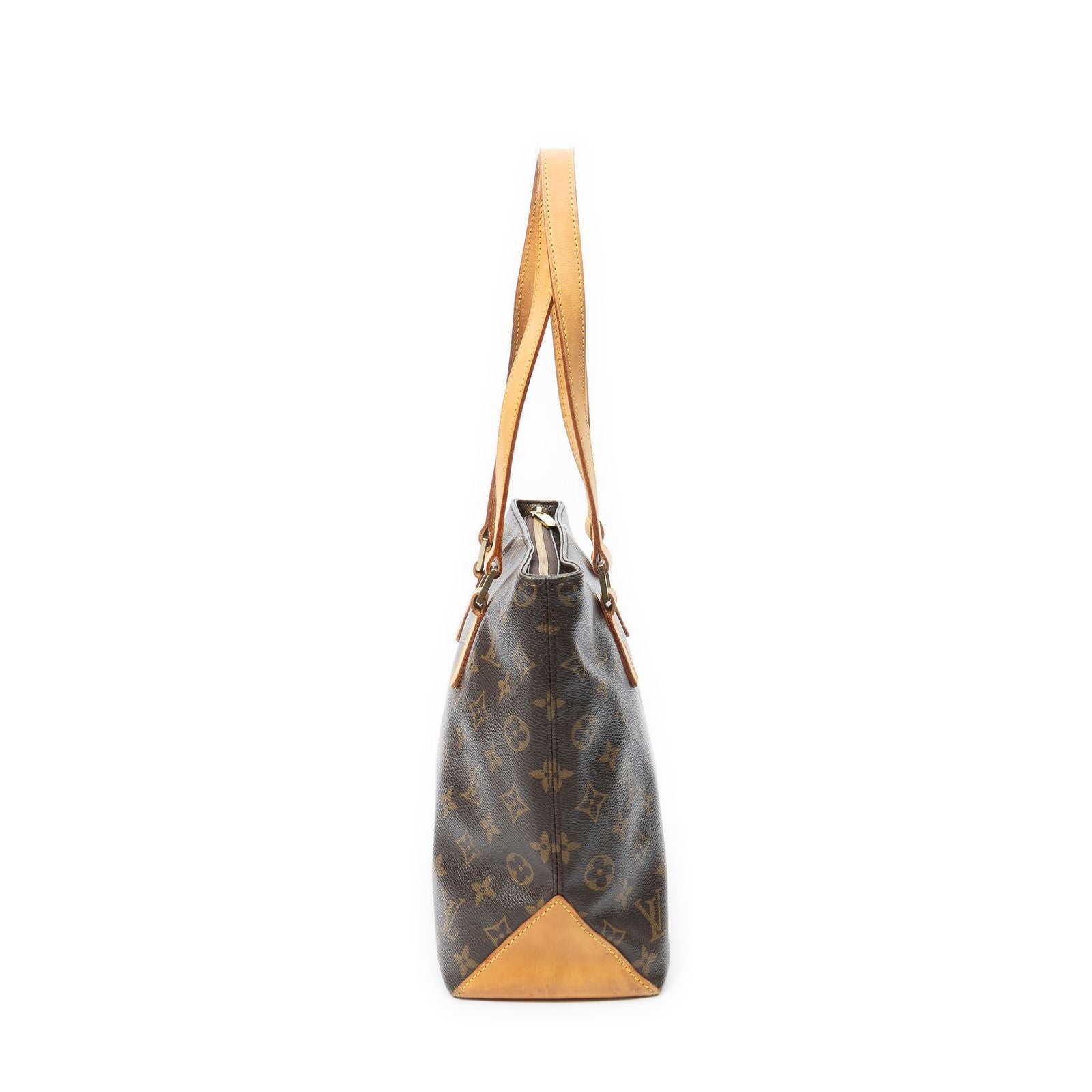Louis Vuitton Cabas Piano Brown Monogram Canvas Tote — view 4