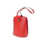 Louis Vuitton Cluny Red Epi Shoulder — view 2
