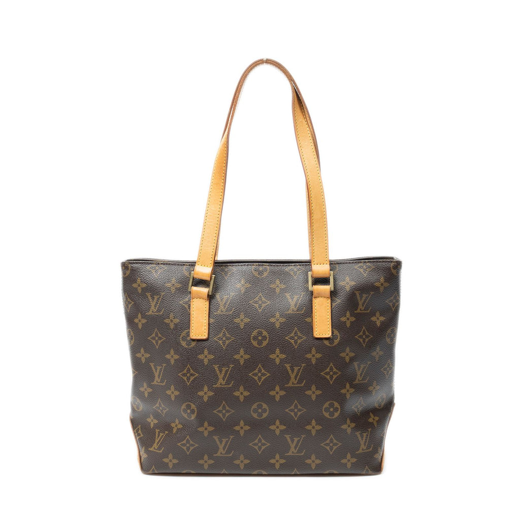 Louis Vuitton Cabas Piano Brown Monogram Canvas Tote — view 5