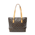 Louis Vuitton Cabas Piano Brown Monogram Canvas Tote — view 5