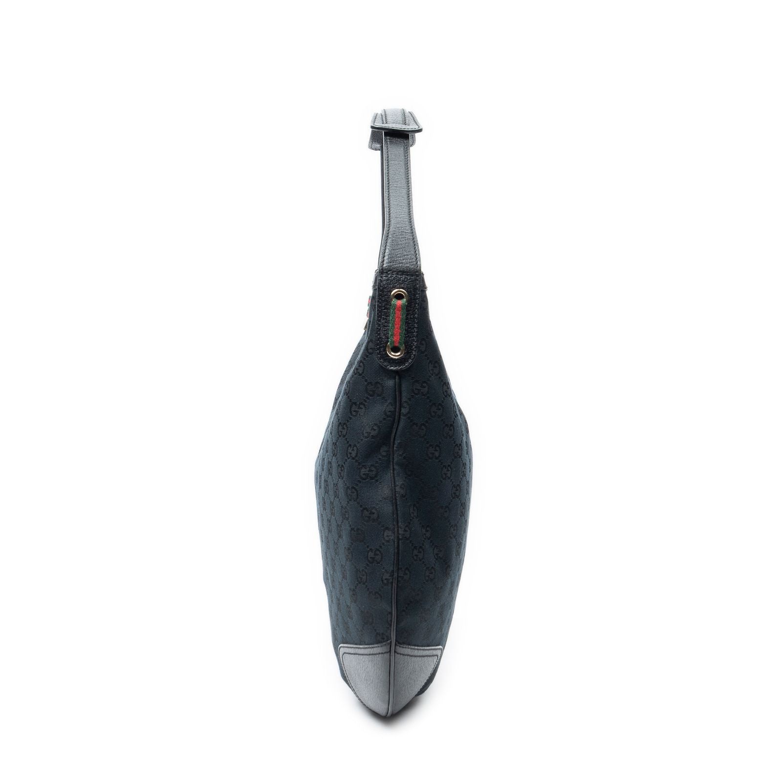 Gucci Web Black GG Canvas Shoulder — view 3