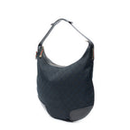 Gucci Web Black GG Canvas Shoulder — view 2
