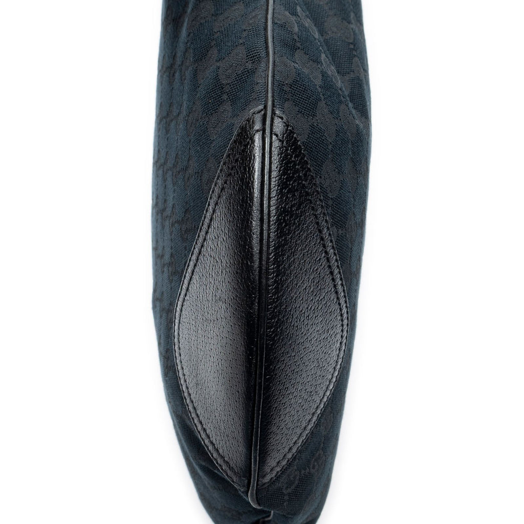 Gucci Web Black GG Canvas Shoulder — view 7