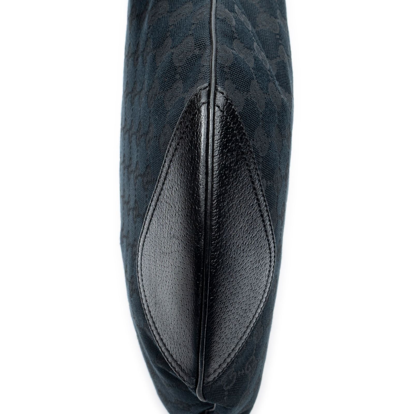 Gucci Web Black GG Canvas Shoulder — view 7