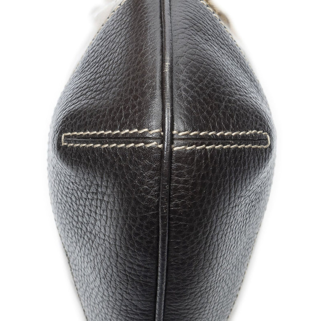 Gucci Zip Beige Brown Crystal Canvas Shoulder — view 8