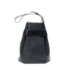 Louis Vuitton Sac Depot Black Epi Shoulder — view 5