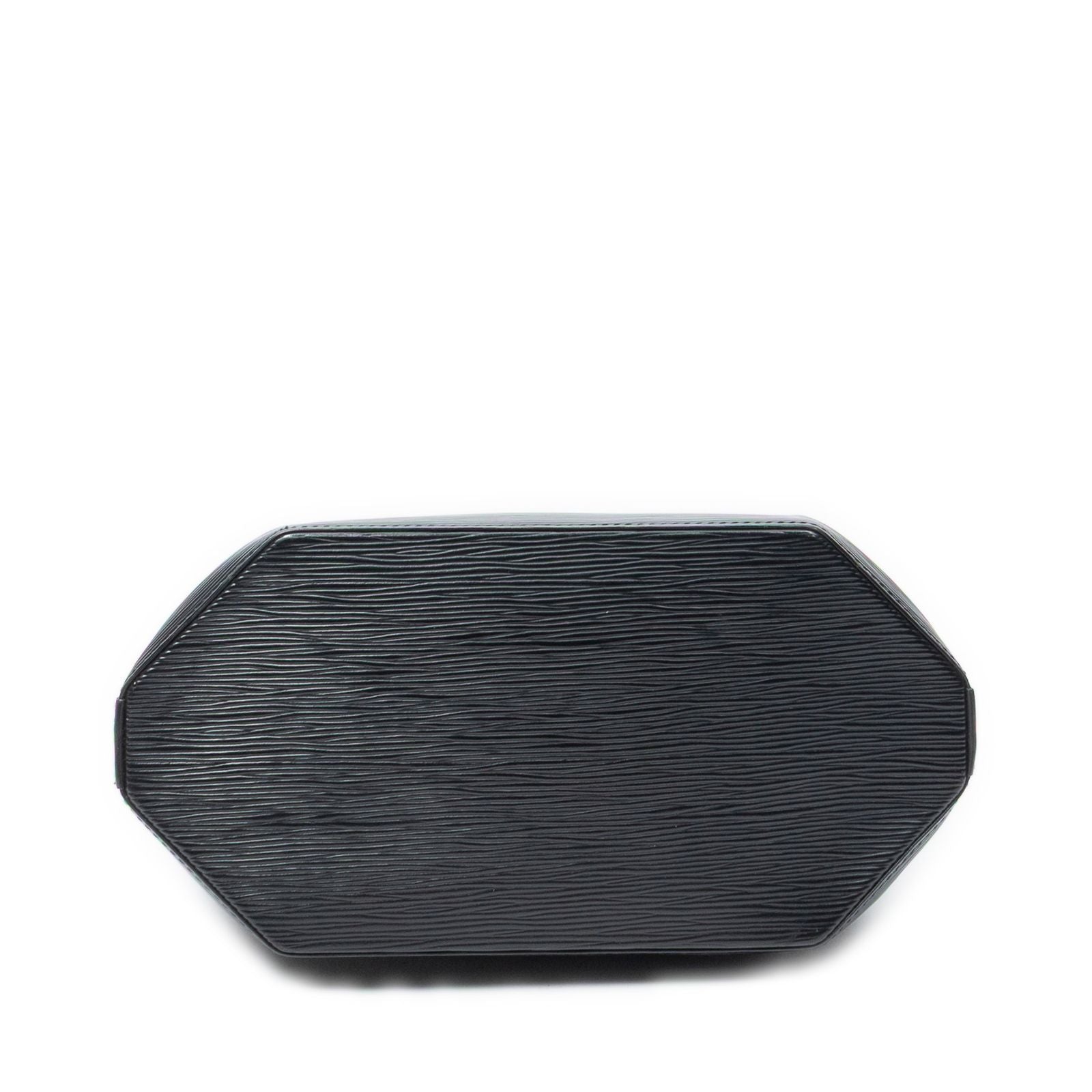Louis Vuitton Sac Depot Black Epi Shoulder — view 6