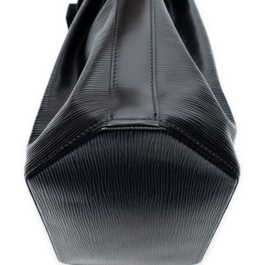 Louis Vuitton Sac Depot Black Epi Shoulder — view 7