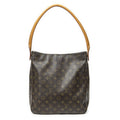 Louis Vuitton Looping Brown Monogram Canvas Shoulder