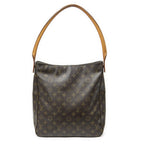 Louis Vuitton Looping Brown Monogram Canvas Shoulder — view 5