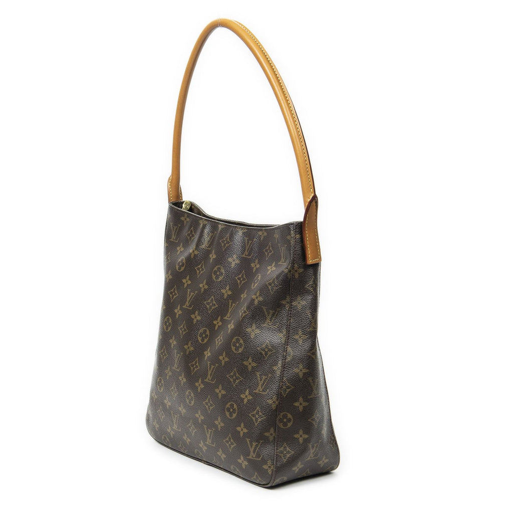Louis Vuitton Looping Brown Monogram Canvas Shoulder — view 2