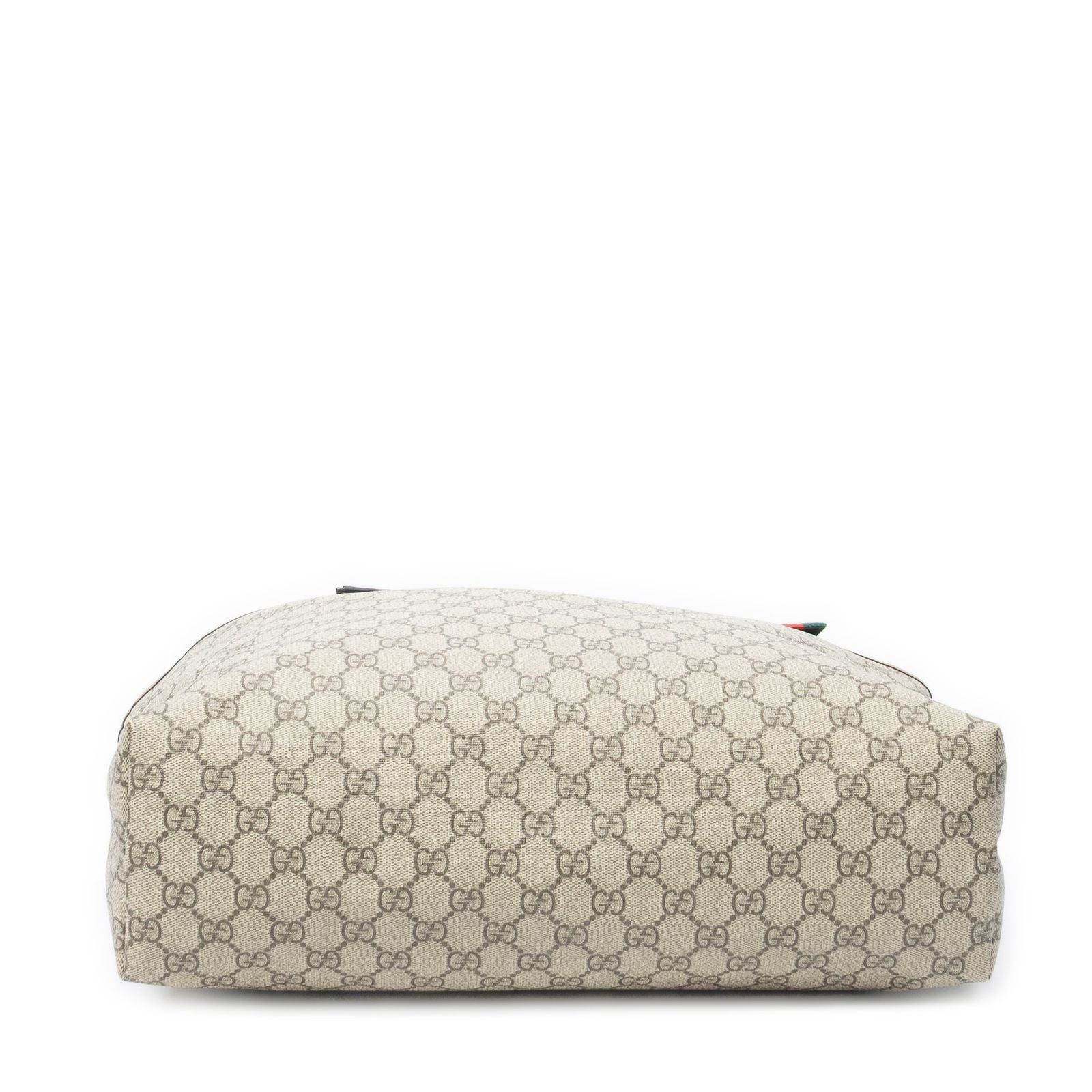 Gucci Shoppingtote Beige Brown Spuri Canvas Shoulder — view 6