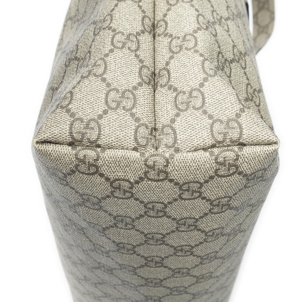 Gucci Shoppingtote Beige Brown Spuri Canvas Shoulder — view 7