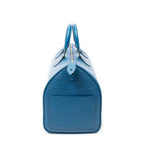 Louis Vuitton Speedy Blue Epi Handbag — view 3