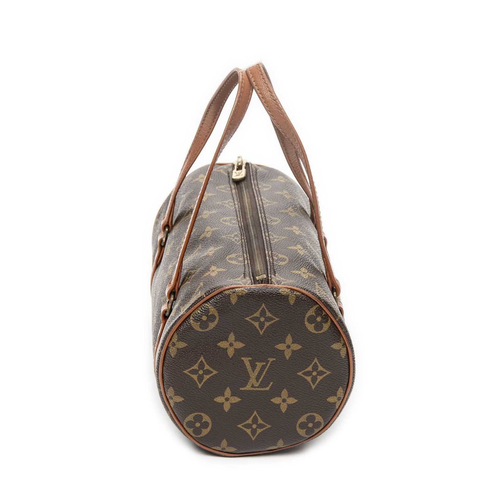 Louis Vuitton Papillon Brown Monogram Canvas Handbag — view 3