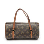 Louis Vuitton Papillon Brown Monogram Canvas Handbag — view 5