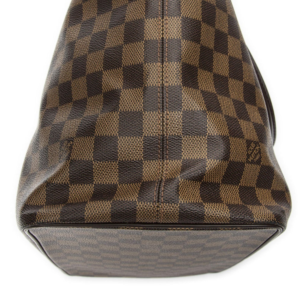 Louis Vuitton Saleya Brown Damier Ebene Shoulder — view 8