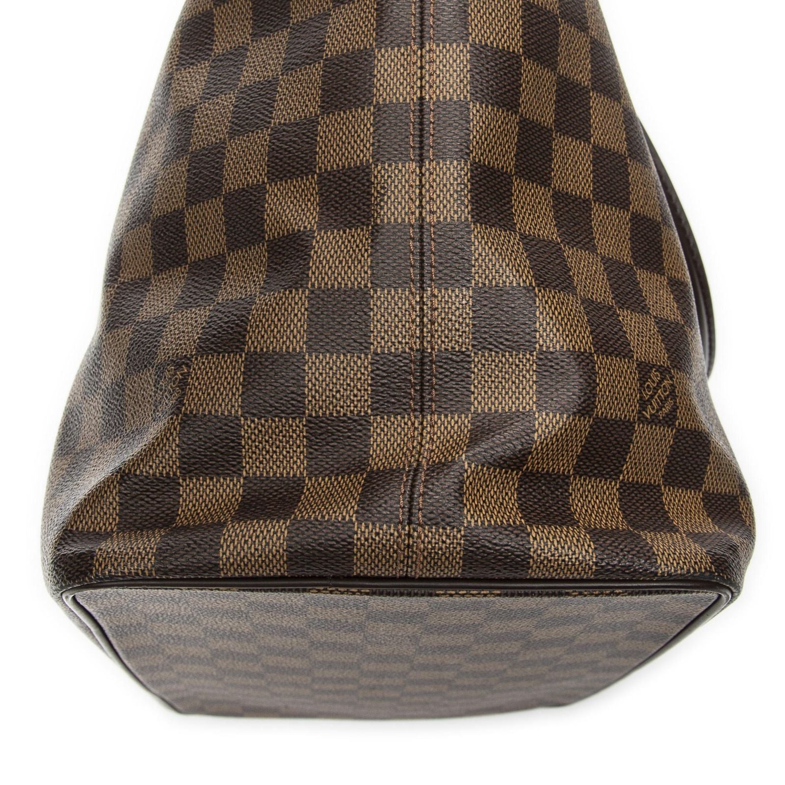 Louis Vuitton Saleya Brown Damier Ebene Shoulder — view 8