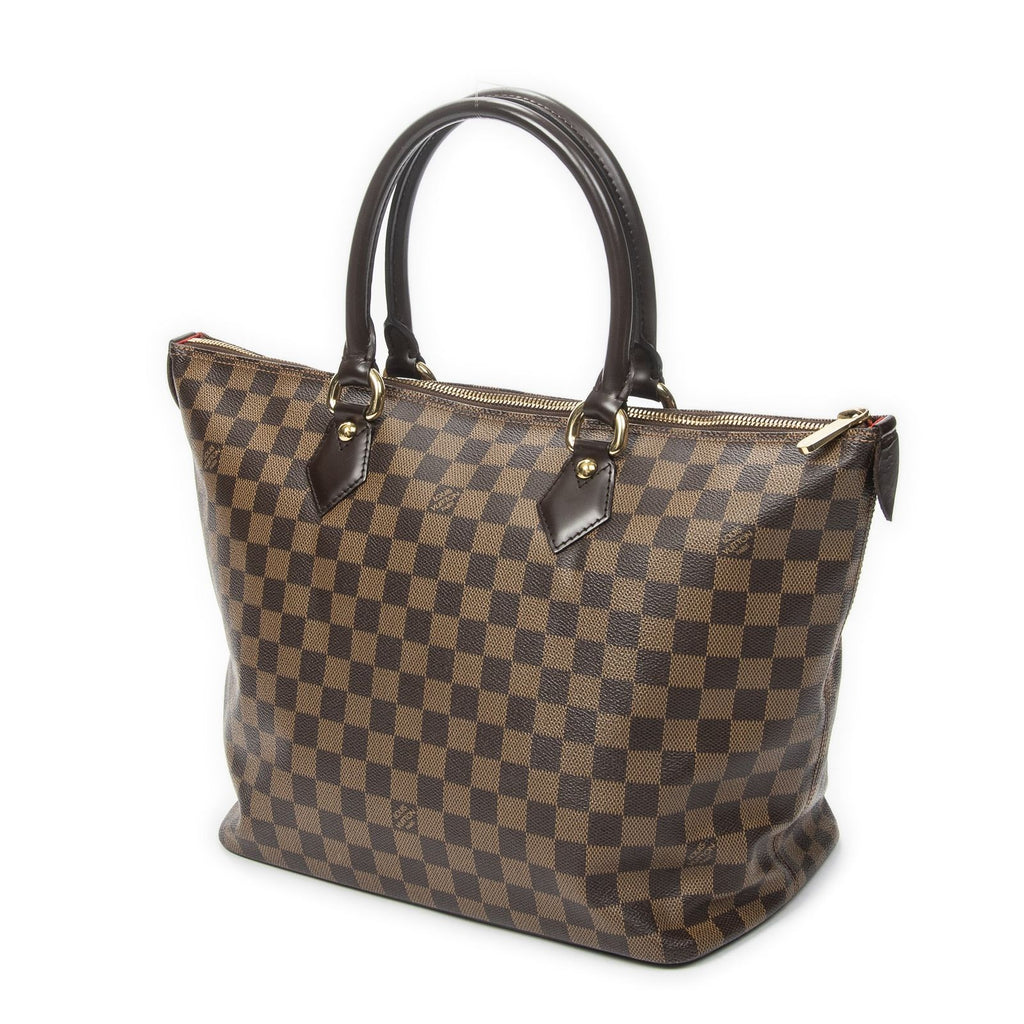 Louis Vuitton Saleya Brown Damier Ebene Shoulder — view 2