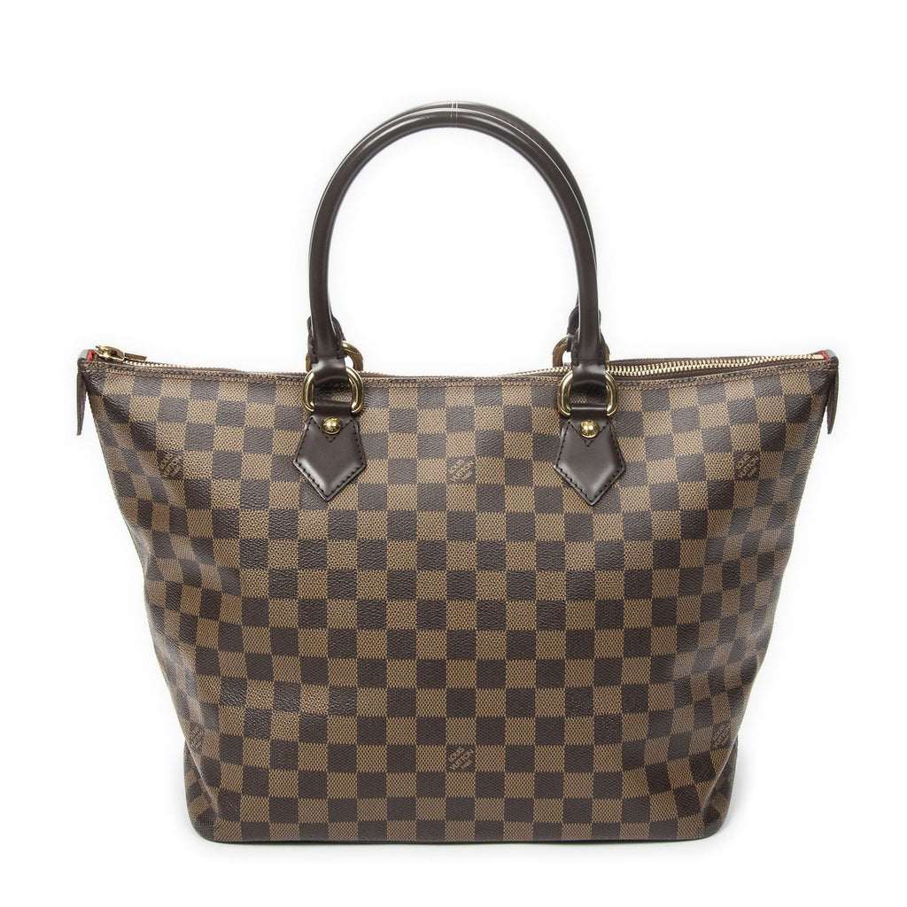 Louis Vuitton Saleya Brown Damier Ebene Shoulder — view 5