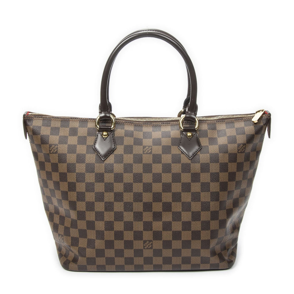 Louis Vuitton Saleya Brown Damier Ebene Shoulder