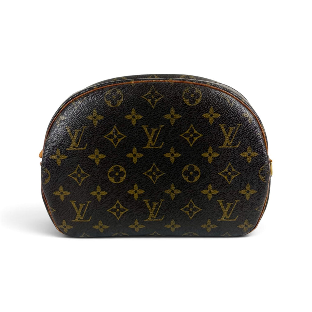 Louis Vuitton Shoulder Bag Blois Monogram Lambskin Brown Pochette — view 4