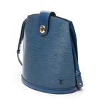 Louis Vuitton Cluny Blue Epi Shoulder — view 2