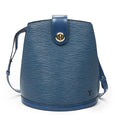 Louis Vuitton Cluny Blue Epi Shoulder