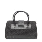 Dior Street Chic Top Handle Black Trotter Canvas — view 5