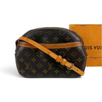 Louis Vuitton Shoulder Bag Blois Monogram Lambskin Brown Pochette
