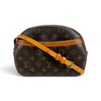 Louis Vuitton Shoulder Bag Blois Monogram Lambskin Brown Pochette — view 2
