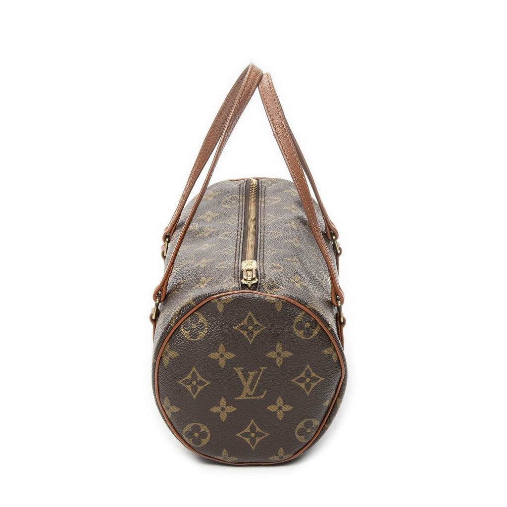 Louis Vuitton Papillon Brown Monogram Canvas Handbag — view 4