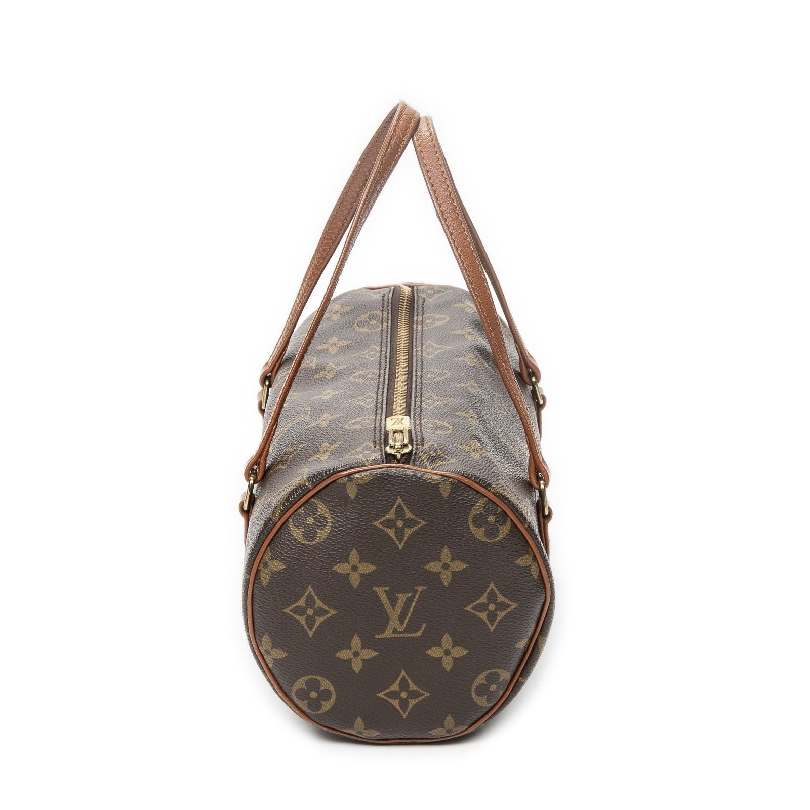 Louis Vuitton Papillon Brown Monogram Canvas Handbag — view 4