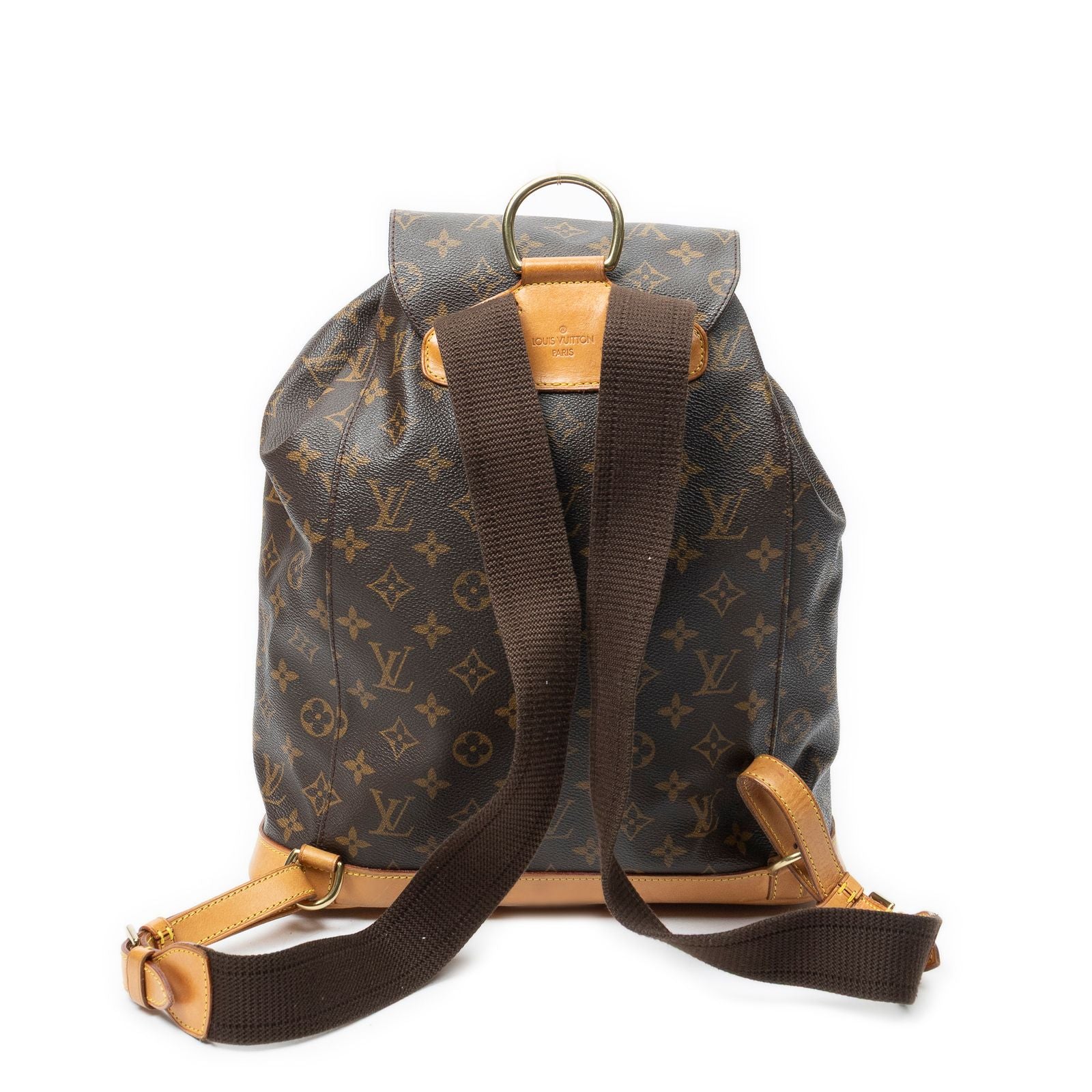 Louis Vuitton Montsouris Brown Monogram Canvas — view 5