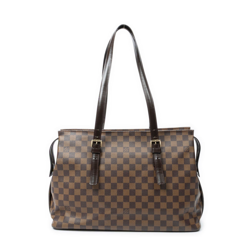 Louis Vuitton Chelsea Brown Damier Ebene Shoulder — view 5