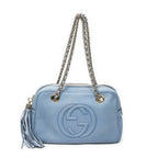 Gucci Chain Bag Light Blue