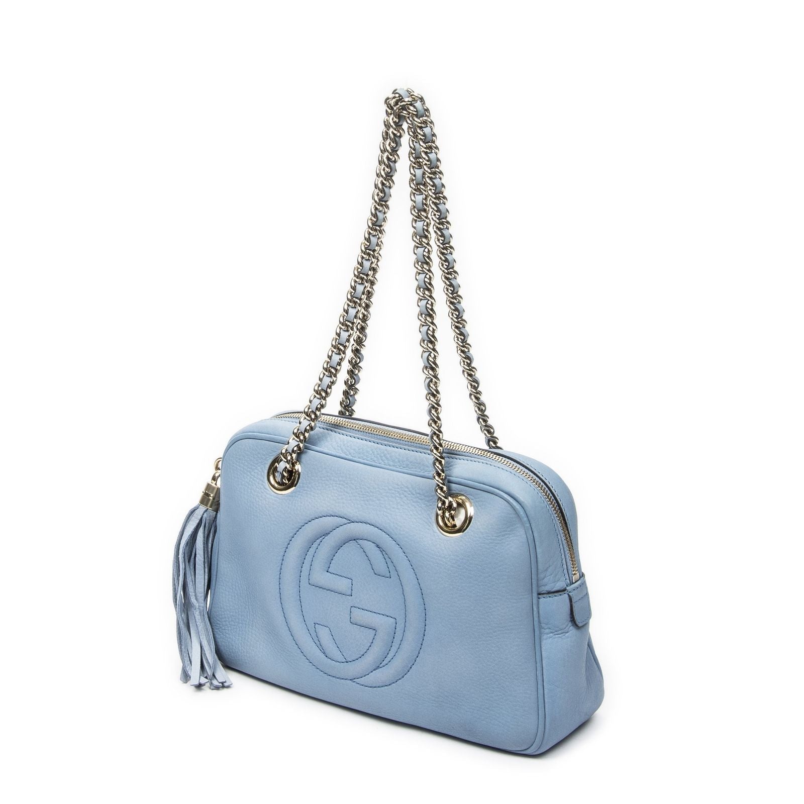 Gucci Chain Bag Light Blue — view 2