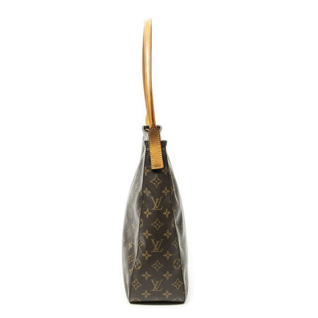 Louis Vuitton Looping Brown Monogram Canvas Shoulder — view 3