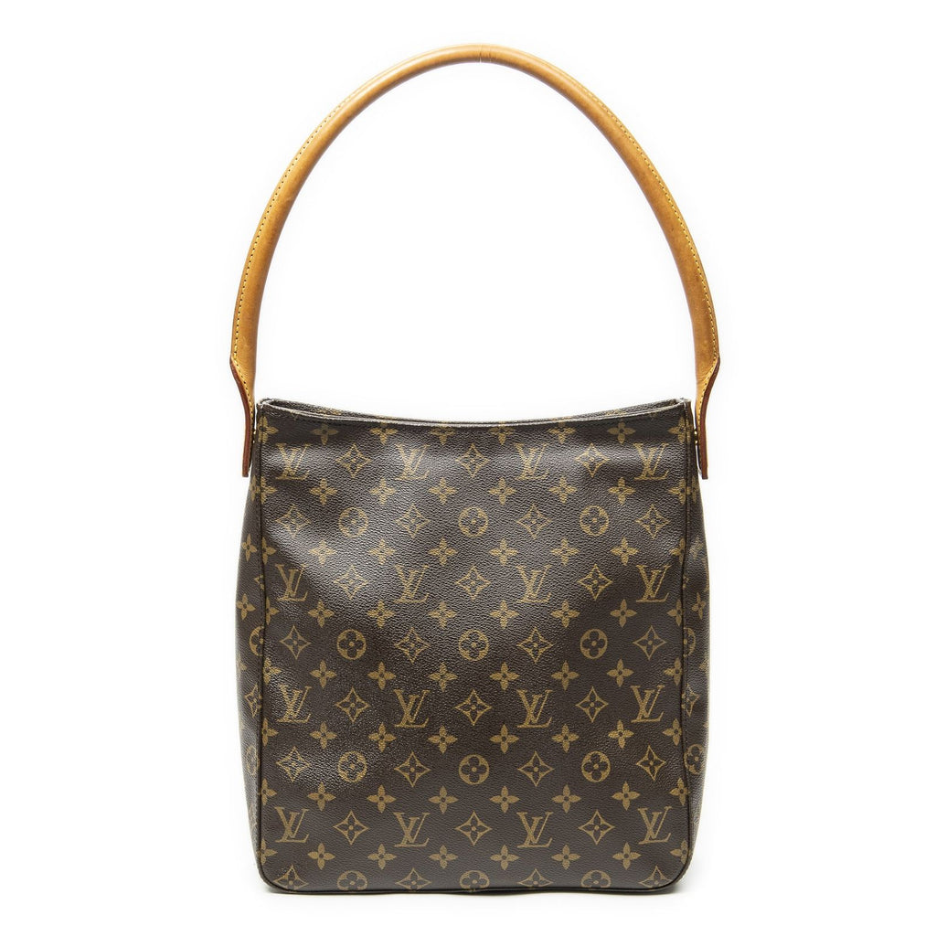 Louis Vuitton Looping Brown Monogram Canvas Shoulder