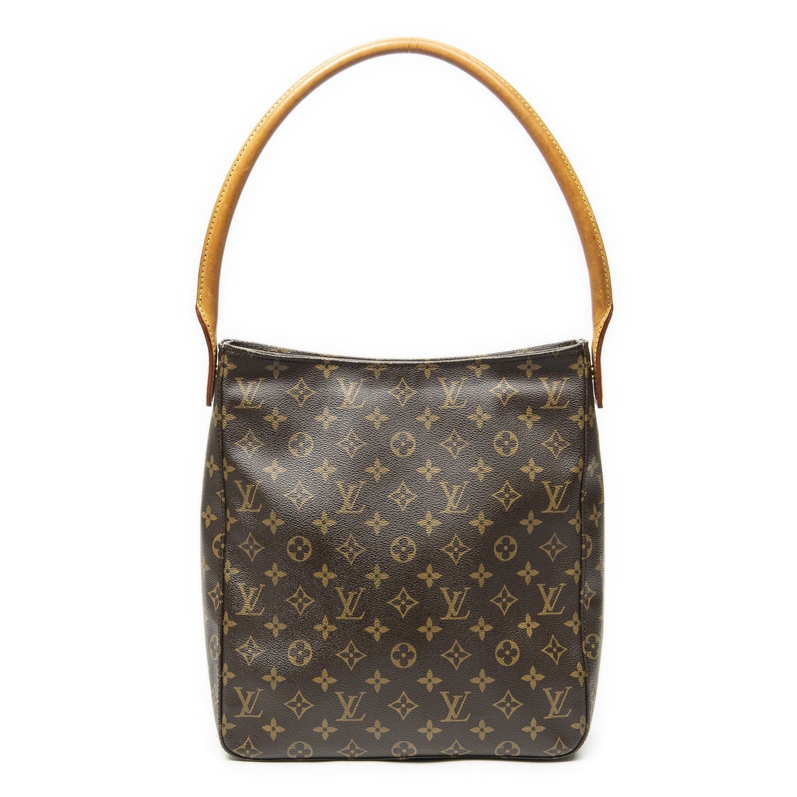 Louis Vuitton Looping Brown Monogram Canvas Shoulder