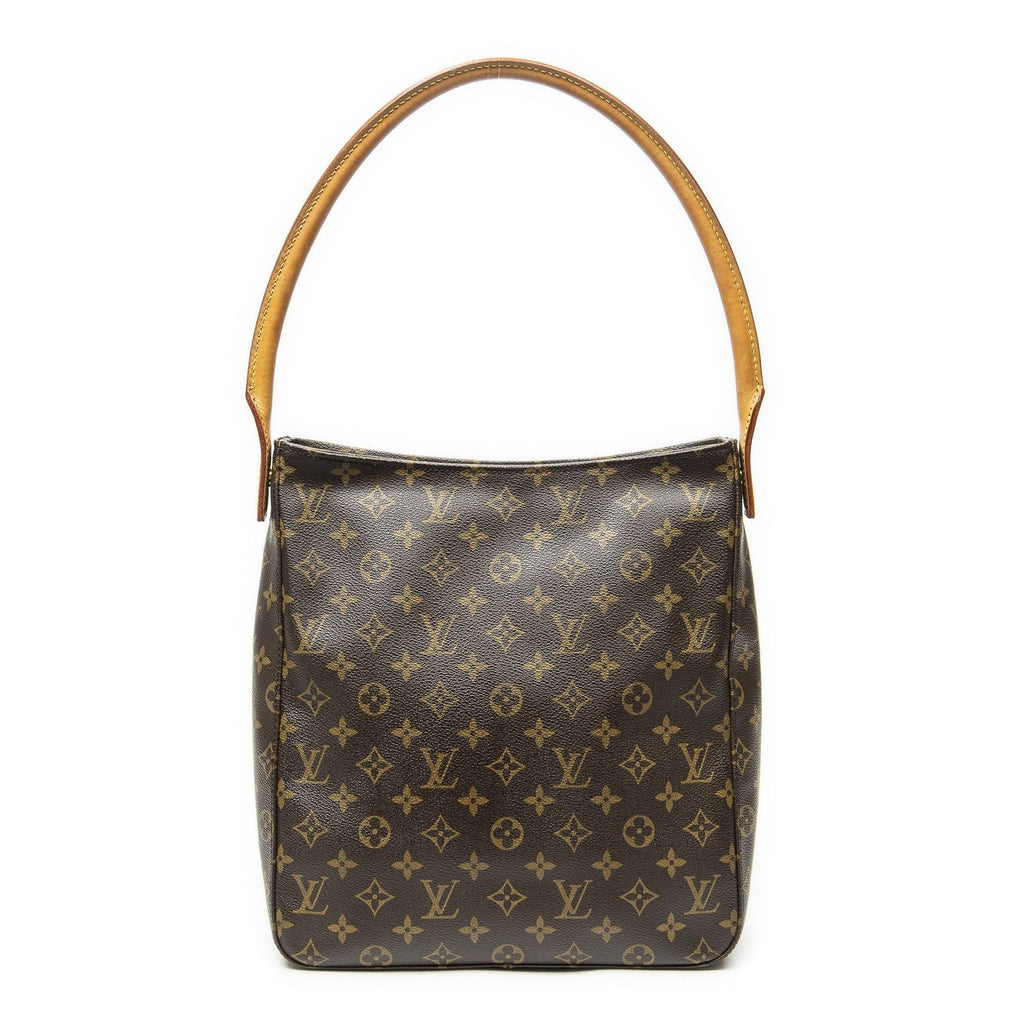 Louis Vuitton Looping Brown Monogram Canvas Shoulder — view 5