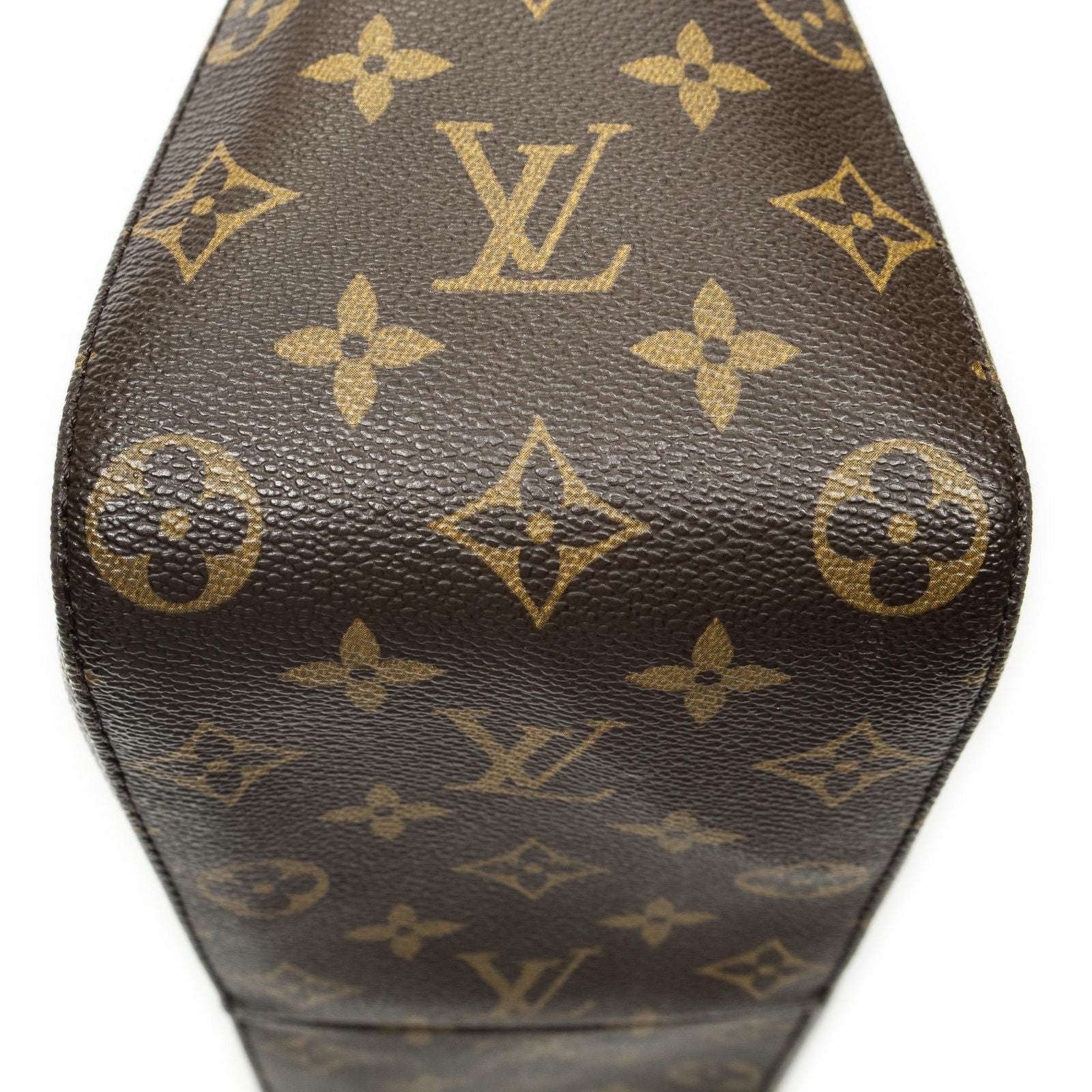 Louis Vuitton Looping Brown Monogram Canvas Shoulder — view 8
