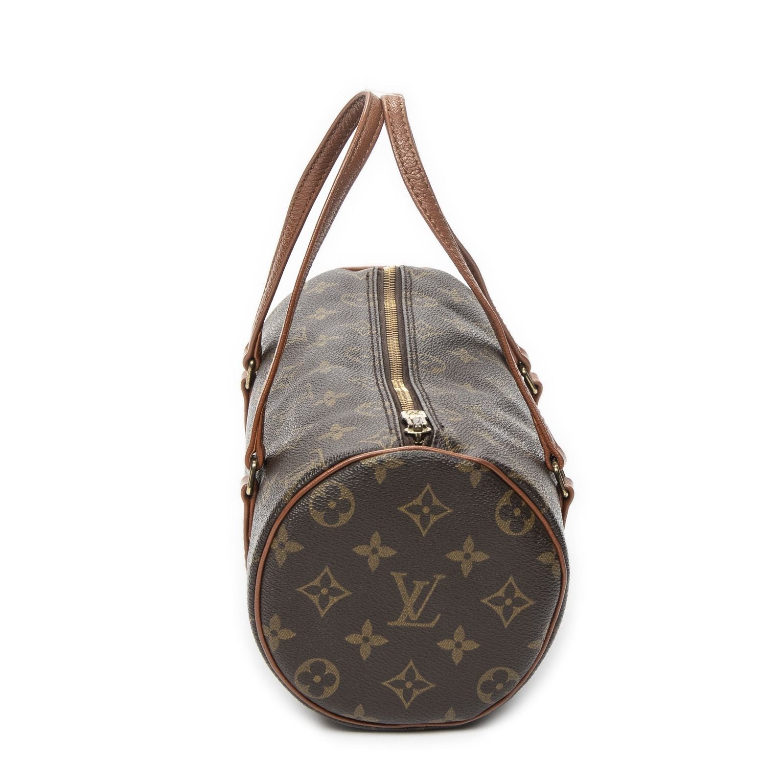 Louis Vuitton Papillon Brown Monogram Canvas Handbag — view 4