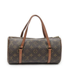 Louis Vuitton Papillon Brown Monogram Canvas Handbag — view 5