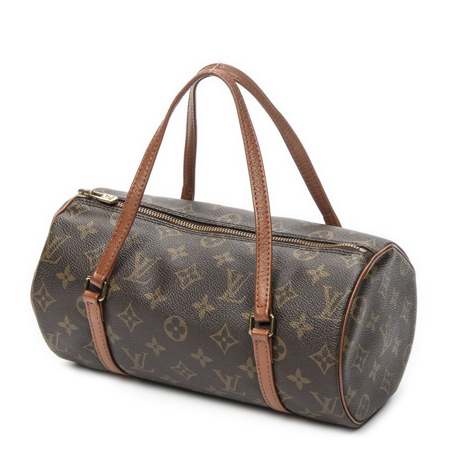 Louis Vuitton Papillon Brown Monogram Canvas Handbag — view 2